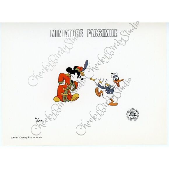 Mickey Mouse 50th Anniversary Invitation Folio - Picture 7 of 8